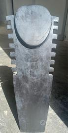 espositore per collane in legno