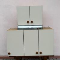 Mobili pensili cucina con scolapiatti ,cappa