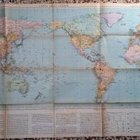 poster cartina mondo
