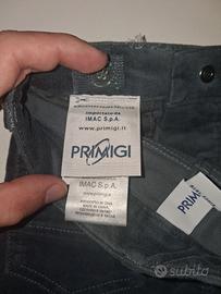 Pantaloni Primigi 18 mesi cotone grigio
