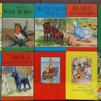 A LADYBIRDBOOK  60'-10 volumetti vintage per bimbi