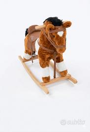 🐴 Cavallo a Dondolo in Peluche -