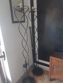 Lampada da terra, Piantana