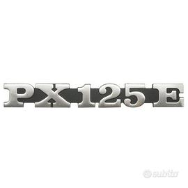 Targhetta PX125E per cofano laterale Vespa PX