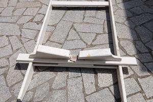 Invaso in legno per barca