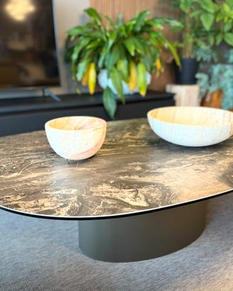 Tavolo ovale design con piano