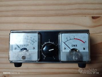 Rosmetro Wattmetro Vintage (SWR / Power Meter)