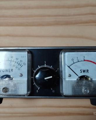 Rosmetro Wattmetro Vintage (SWR / Power Meter)