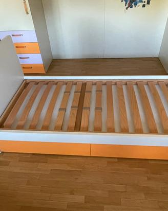 Struttura letto singolo 190x90