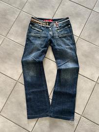 Jeans vita bassa Y2K