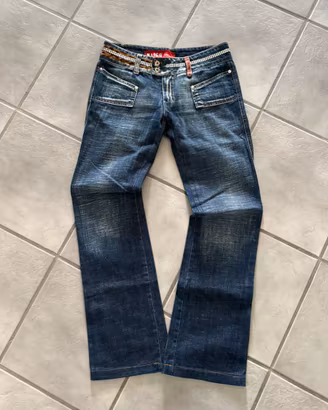 Jeans vita bassa Y2K