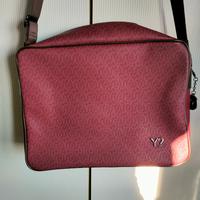 Borsa YNOT Milano tracolla messenger borgogna