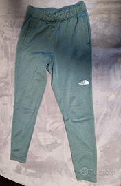 The North Face pantaloni tuta uomo tg.XS salvia
