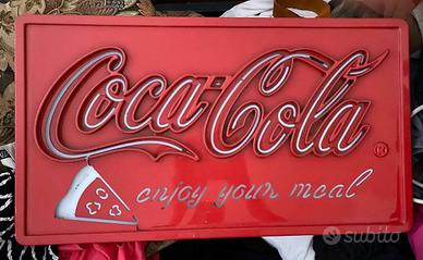 Insegna vintage CocaCola