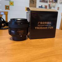 Yongnuo 35mm f2 (attacco Nikon)