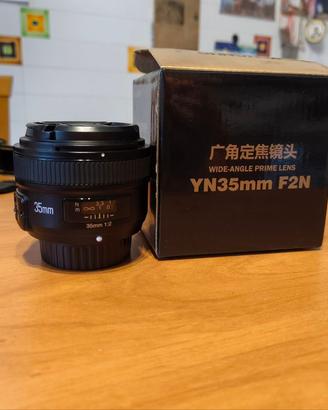 Yongnuo 35mm f2 (attacco Nikon)