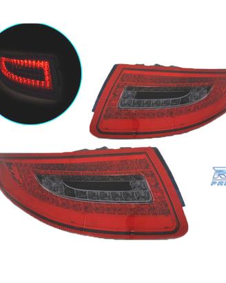 FANALI PORSCHE 911 997 04-08 LED ROSSO AFFUMICATO