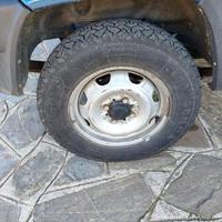 cerchi e gomme fiat panda 141 4x4