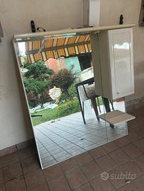 specchio bagno più mobiletto