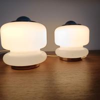 Coppia Lampade Space Age Vintage
