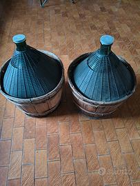  damigiane 54 litri 