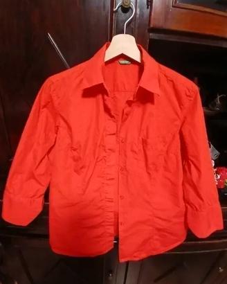 Camicia  "Benetton"  taglia 42, maniche a 3/4