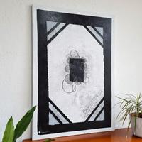 ◆ Opera astratta contemporanea su tela 100 x 70 ◆