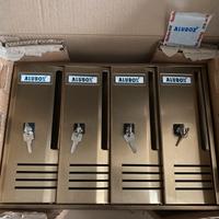 Cassette postali ALUBOX nuove color ottone