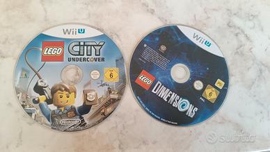 2 giochi originali Nintendo Wii u solo disco