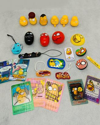 Lotto 26 pezzi sorpresine patatine Wacko's, 2000