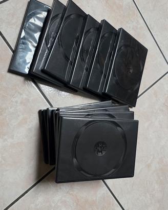 Custodie nere per CD/DVD