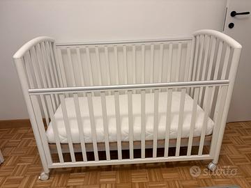 Lettino per bambini Pali con materasso in lattice