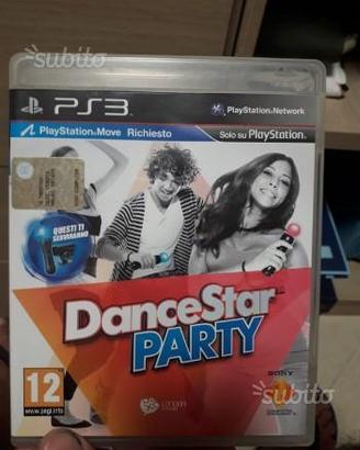 Dance Star Party gioco ps3 playstation 3 nuovo