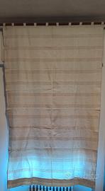 coppia tende cotone grezzo