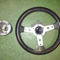 VOLANTE SPORTIVO E MOZZO FIAT 500 EPOCA