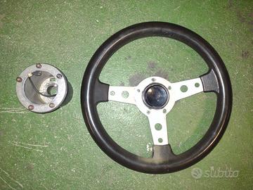 VOLANTE SPORTIVO E MOZZO FIAT 500 EPOCA