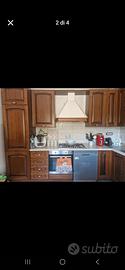 cucina in legno massello 