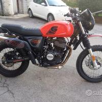 NEW SCRAMBLER SWM SIX6 500cc ROSSO
