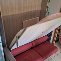 Letto a scomparsa matrimoniale