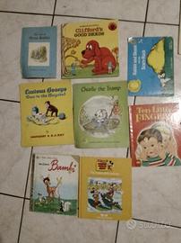 Libri bambini in inglese vintage