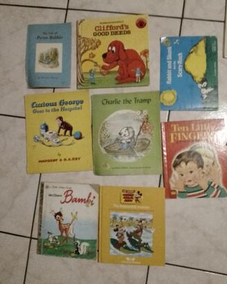 Libri bambini in inglese vintage