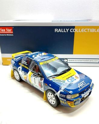 Subaru Impreza 555 Q8 Rally 1998 - 1/18 Tanomodels