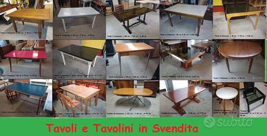 Tavoli in Svendita al Centro Affari di Bresega