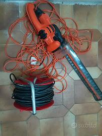 taglasiepe black and Decker  con prolunga 25