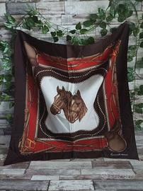 FOULARD CON CAVALLI 76X73 cm EMILIANI
