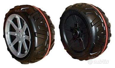 Coppia Ruote Posteriori Ranger RZR Peg Perego