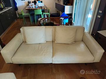 Divano Flexform vera pelle