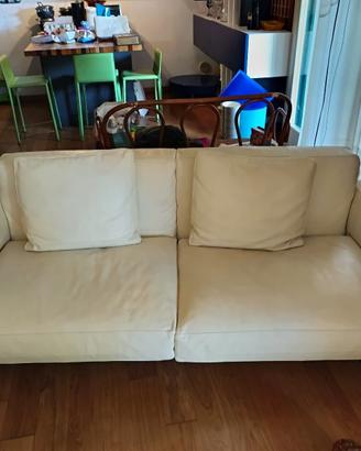 Divano Flexform vera pelle