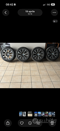 Cerchi e gomme da 17 BMW originali