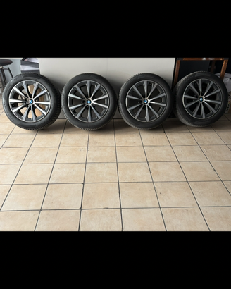 Cerchi e gomme da 17 BMW originali